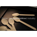Disposable Aspen Wood Spoon